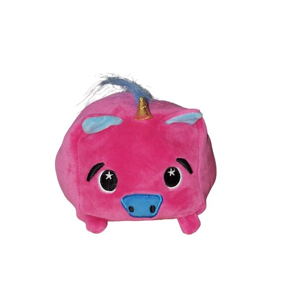 Moosh-Moosh Squishy Square Aurora Zebracorn Plush Stuffed Animal No Tag - Picture 5 of 7